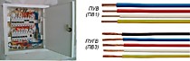 Монтажные провода ПУВ (ПВ1) и гибкие ПУГВ (ПВ3)