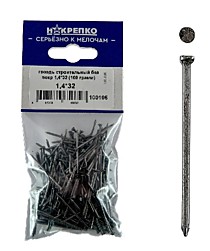 ГВОЗДИ СТРОИТЕЛЬНЫЕ 1,4Х32 (0,1 КГ)